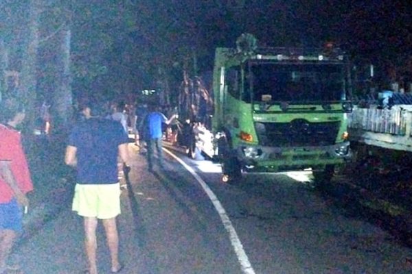 Kumpulan Fakta Hasil Olah TKP Kecelakaan Motor Tabrak Truk 4 Orang Remaja Tewas di Bitung