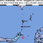 Analisis BMKG Soal Penyebab Gempa M 5,2 di Bitung, Sulut